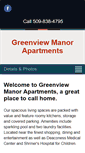 Mobile Screenshot of greenviewmanor.com